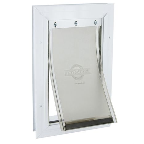 Petsafe Hondenluik Tot 7 Kg Aluminium Wit